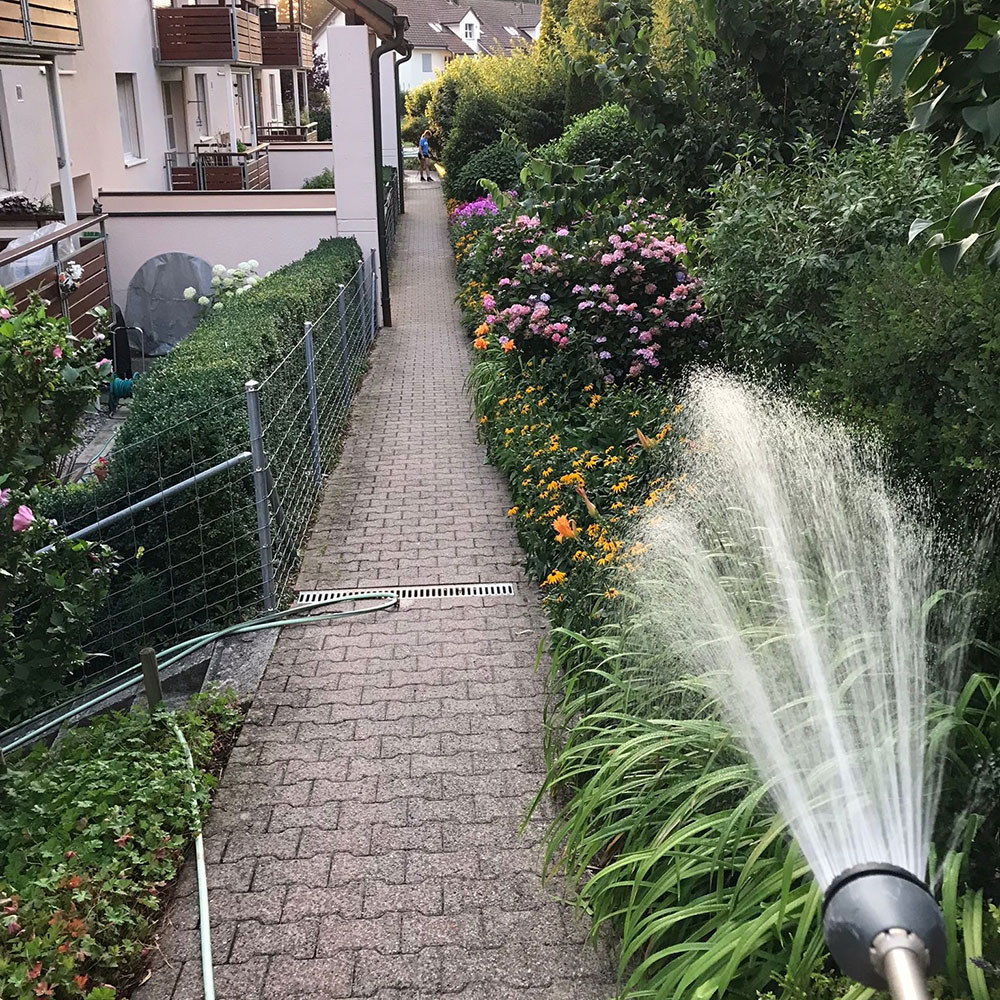 immotech-service, immobilien-service-schweiz, Garten sprengen