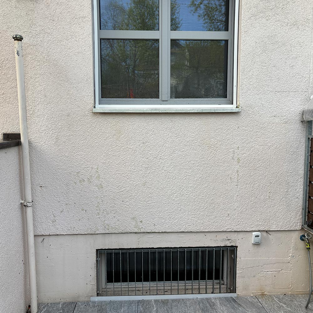 Wand anstreichen nachher